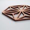 Ekena Millwork Extra Small Hampton Decorative Fretwork Wood Wall Panels, Cherry, 7 3/8"W x 8 1/2"H x 3/8"T WALW08X08X0375HMPCH - alternate 6